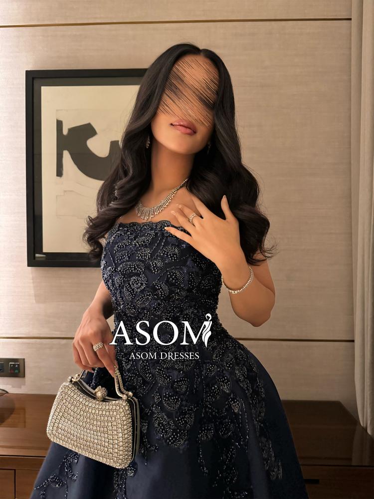 فستان ليال كحلي