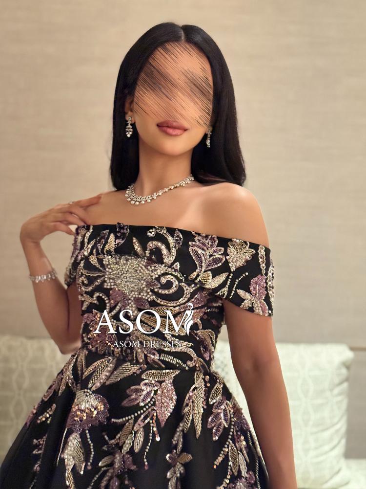 فستان روزانا اسود