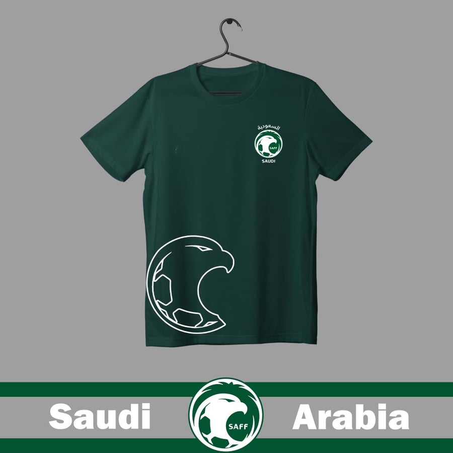 تيشيرت المنتخب السعودي -KSA1
