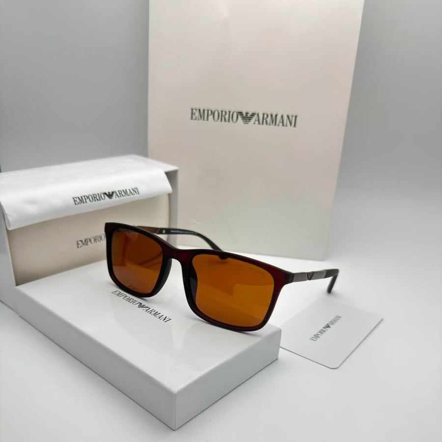 نظارة شمسية إمبوريو أرماني رجالية كلاسيكية Emporio Armani Classic Men's Sunglasses