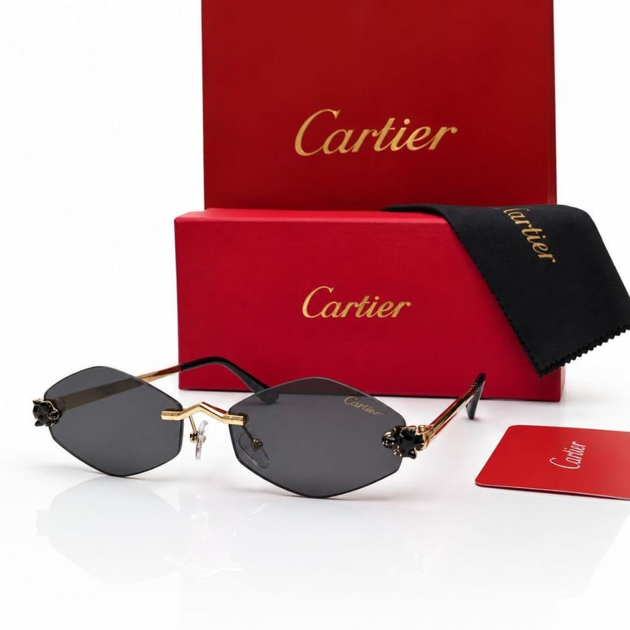 نظارة شمسية كارتير نسائية Cartier Women's Sunglasses