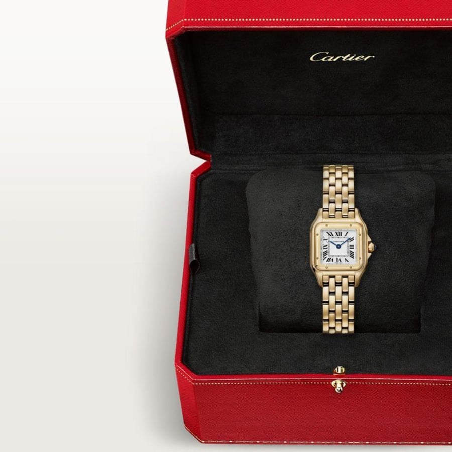 ساعة بانثير دو كارتييه باللون الذهبي – نسائية Cartier Panthère de Cartier Watch – Gold