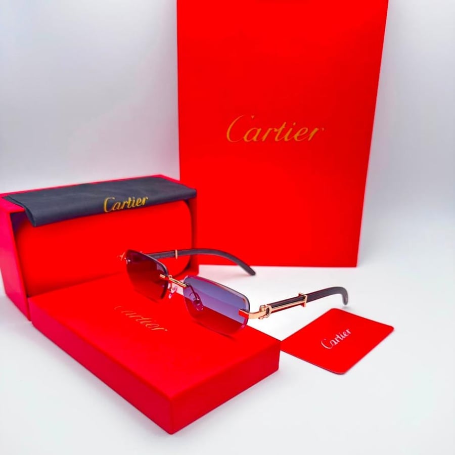 نظارة شمسية كارتير رجالية Cartier Men's Sunglasses