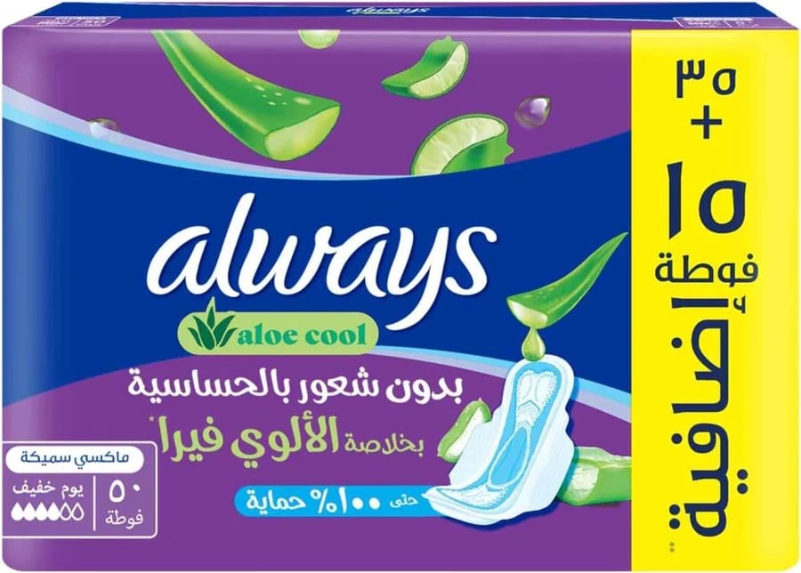 Always Clean & Dry Pad 50