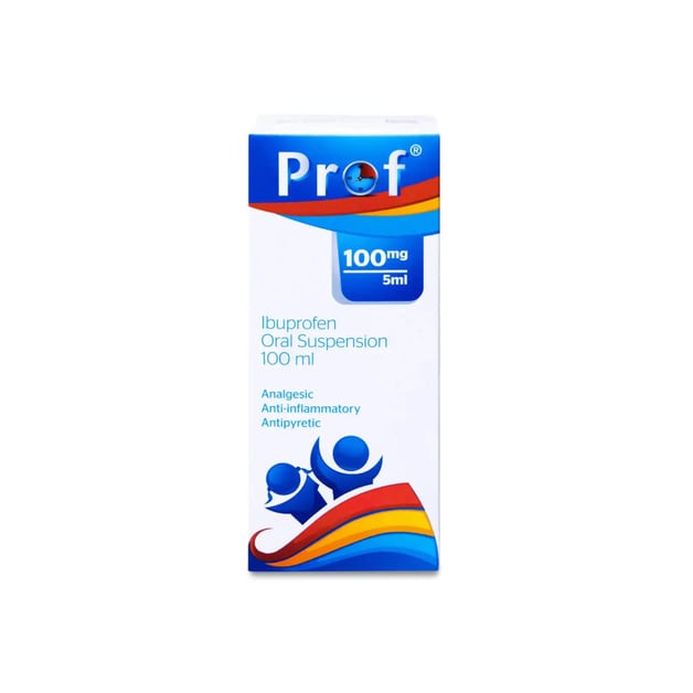 Prof 100mg/5ml Suspension 100ml