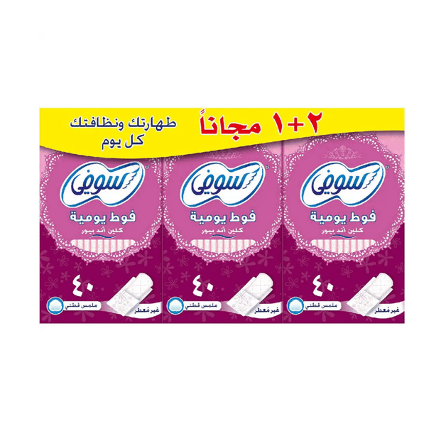 Sofy Fresh Pantyliner 2+1X40