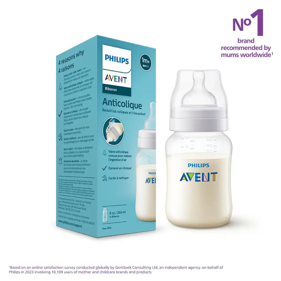 [8720689012393] AVENT PLASTIC BTL +3 260 ML