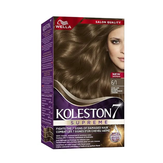 Koleston 6/1 Dark Ash Blonde Hair Dye
