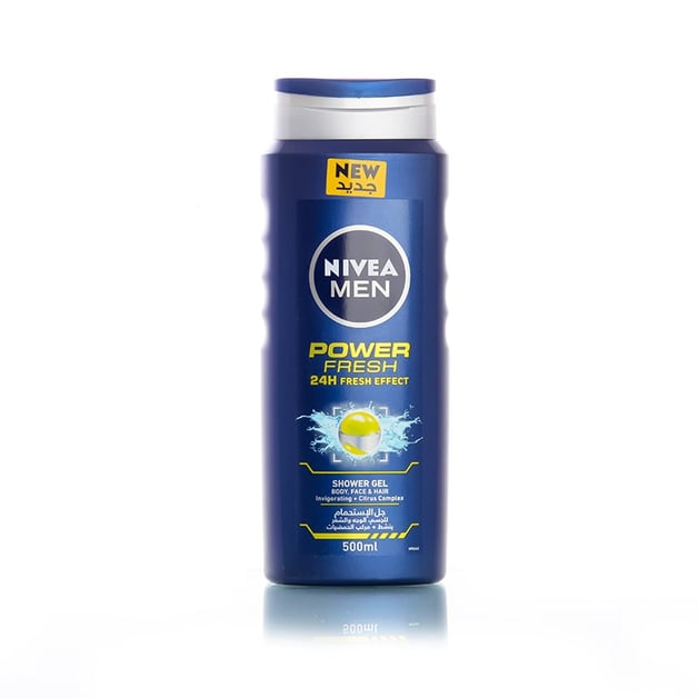 NIVEA SHWR/GEL MEN POWER FRESH 500 ML