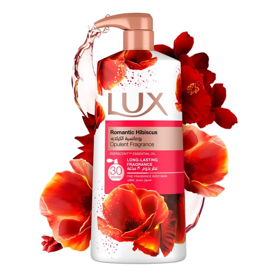 Lux Romantic Hibiscus Shower Gel 700ml