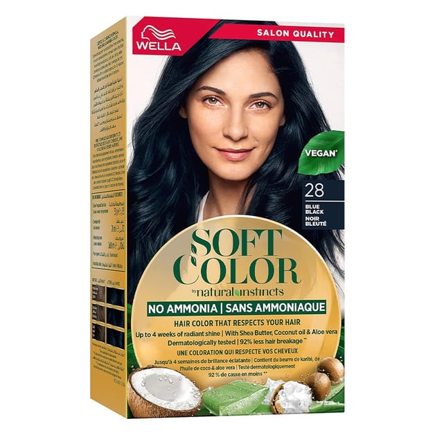 Wella Soft Color Kit 28 Blue Black