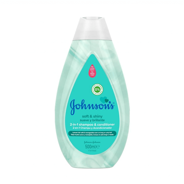 Johnson's 2in1 Kids Shampoo & Conditioner 500ml