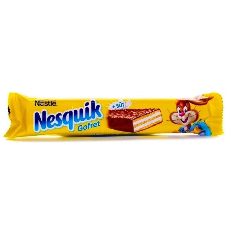ويفر نيسكويك محشو بالكريمة ومغطى بالشوكولاتة – Nestle Nesquik Gofret