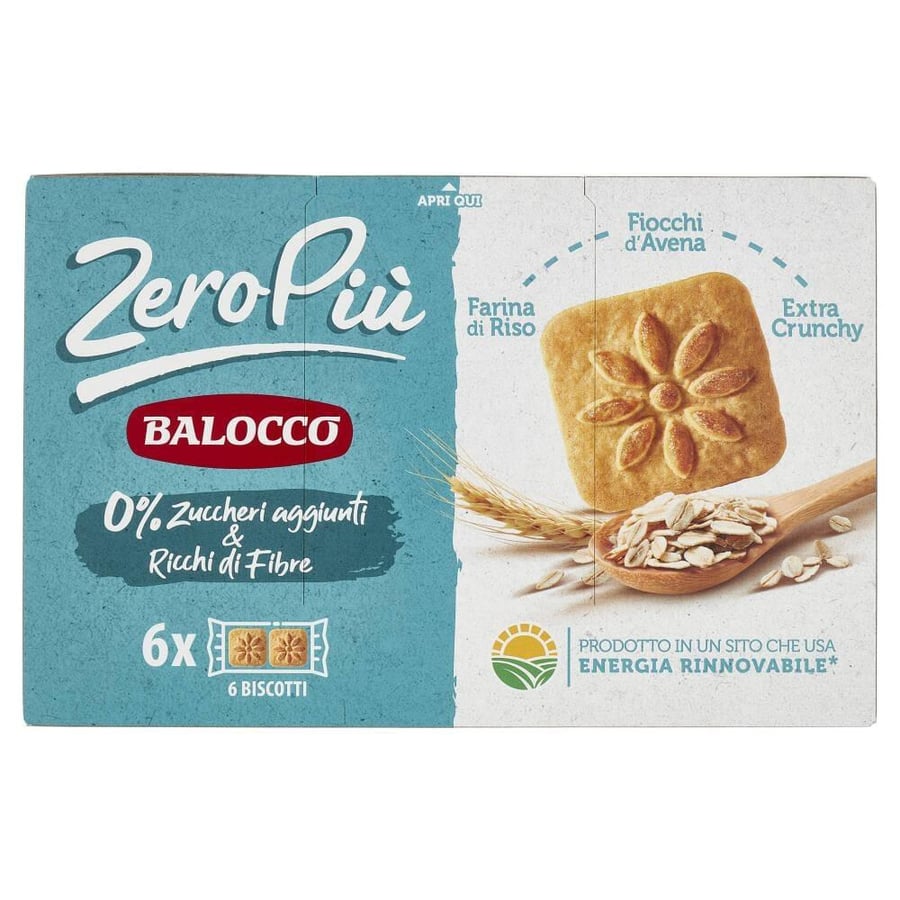 Baloko - Oat and rice flakes 6 × 38.3 g