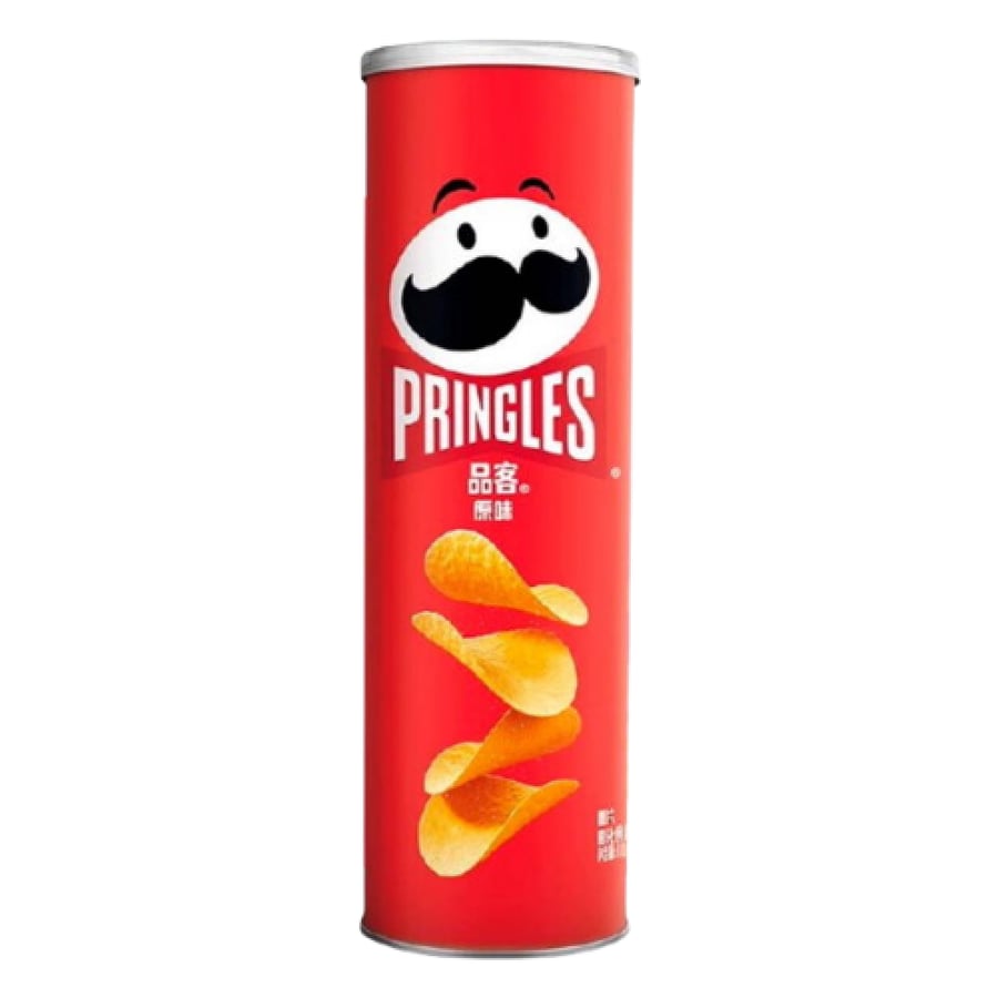 شيبس برينجلز الصيني بنكهة الأصلي الكلاسيكية - 110 جرام | Pringles China Original Classic Chips 110g