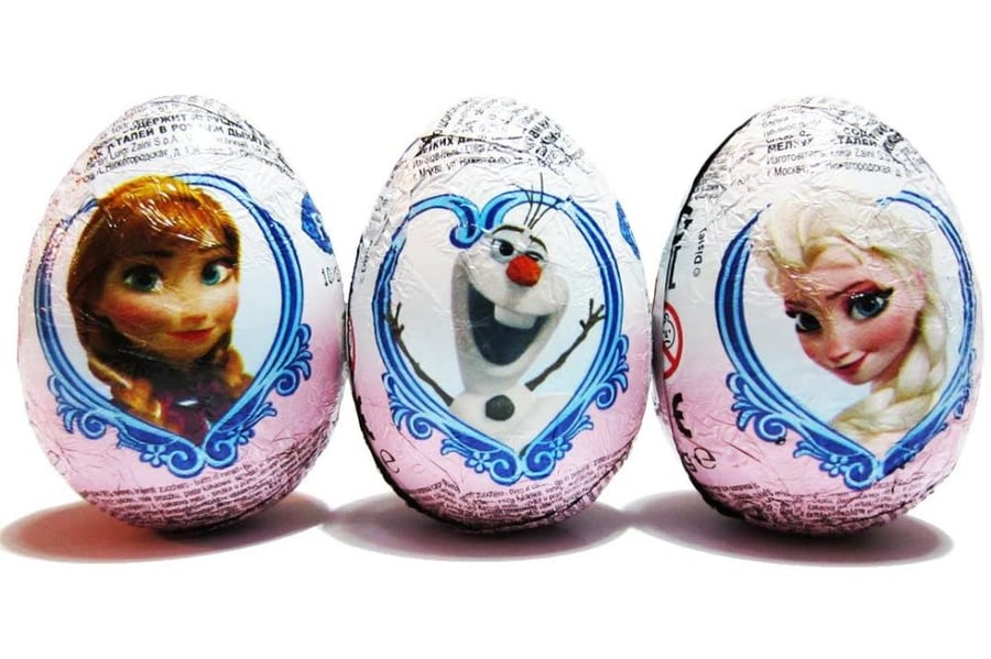 بيضــة فــروزن المفاجِئة قصدير – Frozen Surprise Egg