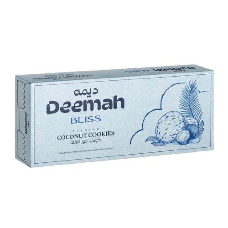 كوكيز ديمة بليس الفاخر بجوز الهند | Deemah Bliss Premium Coconut Cookies