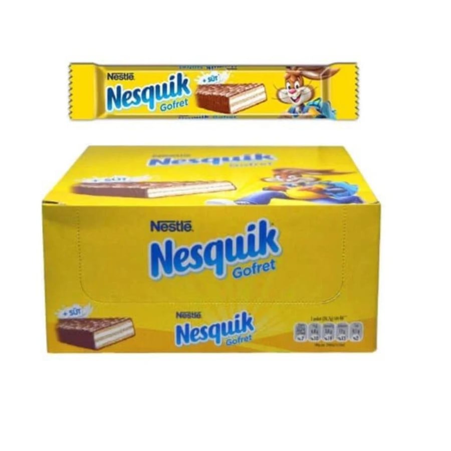 ويفر نيسكويك محشو بالكريمة ومغطى بالشوكولاتة – Nestle Nesquik Gofret