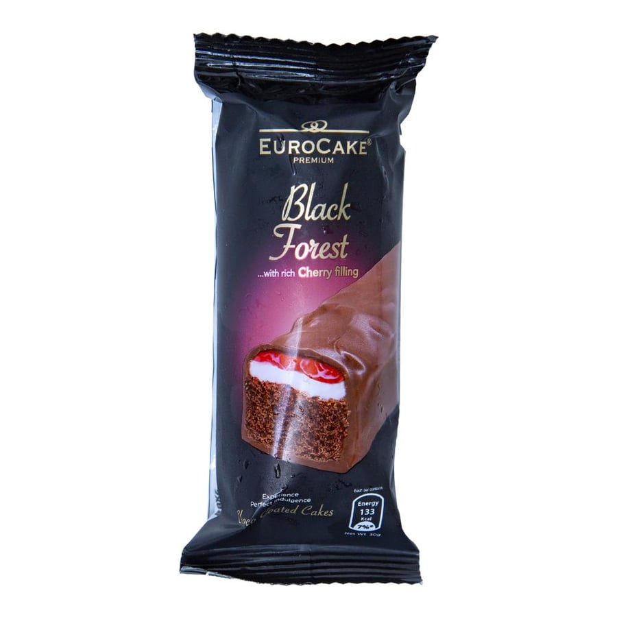 Euro Cake Premium Cherry Filled Cake 30g x 5 Pieces - كعكه اليورو المميزه كيك بحشوة الكرز 30جرام ×5 قطع