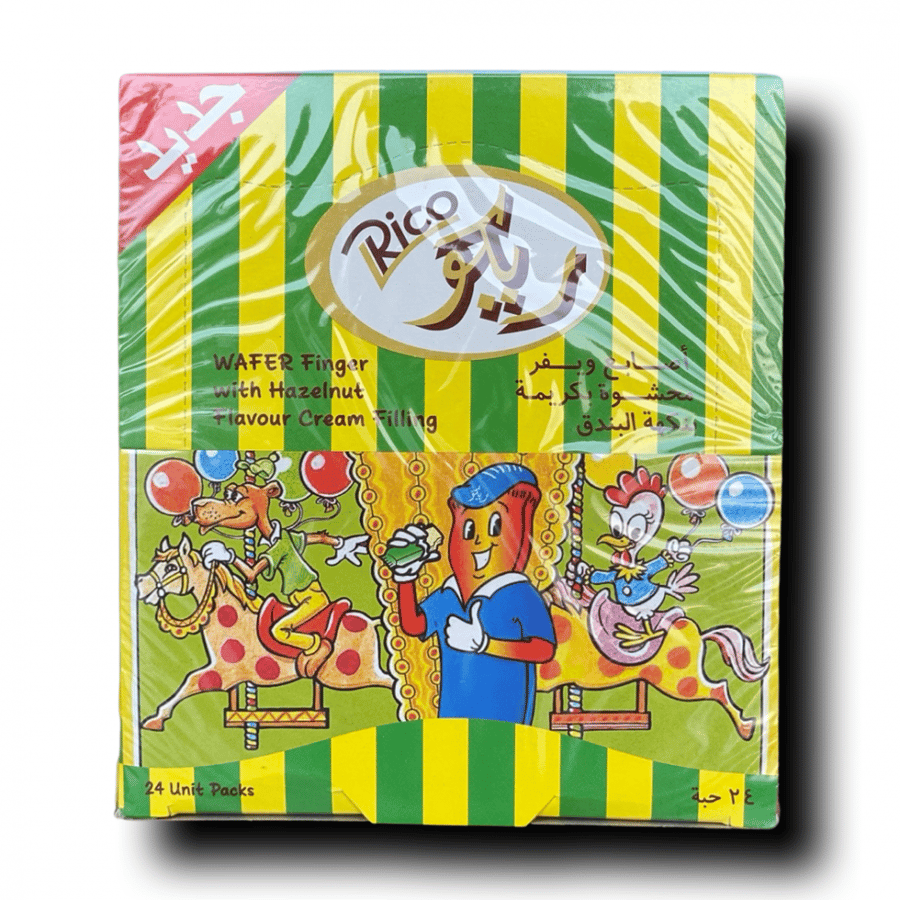 Rico biscuit with hazelnut 17.6 grams * 24 pieces