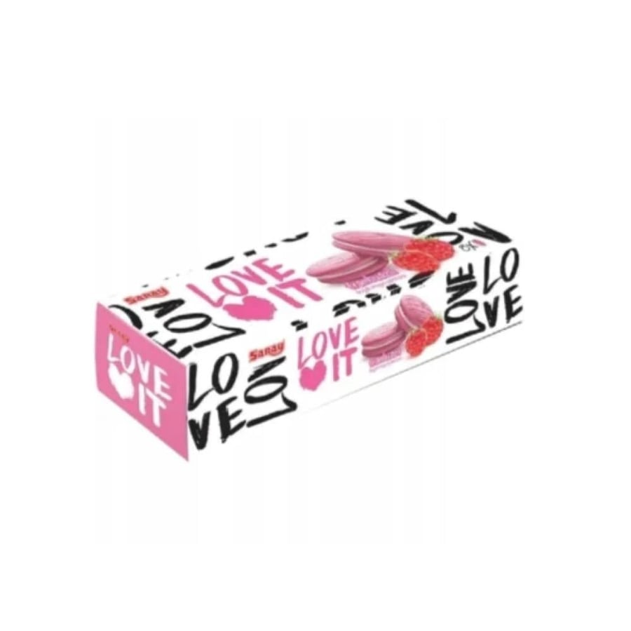 ساراي لوف إت بسكويت بحشوة كريمة التوت | Saray Love It Biscuit with Raspberry Cream