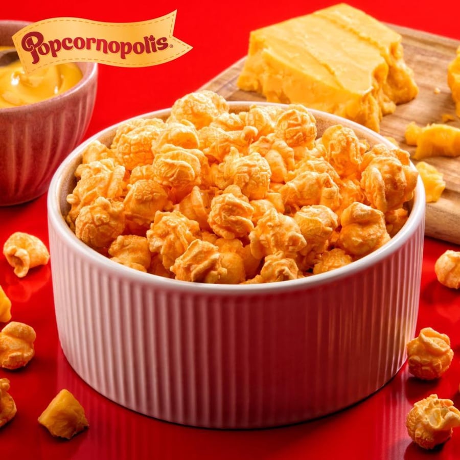 فشار بوبكورنوبوليس بنكهة تاكيس إنتينس ناتشو غير الحار | Popcornopolis Takis Intense Nacho Popcorn