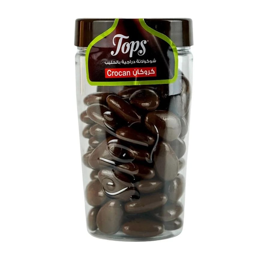 توبس شوكولاتة دراجي كروكان 250 جرام.