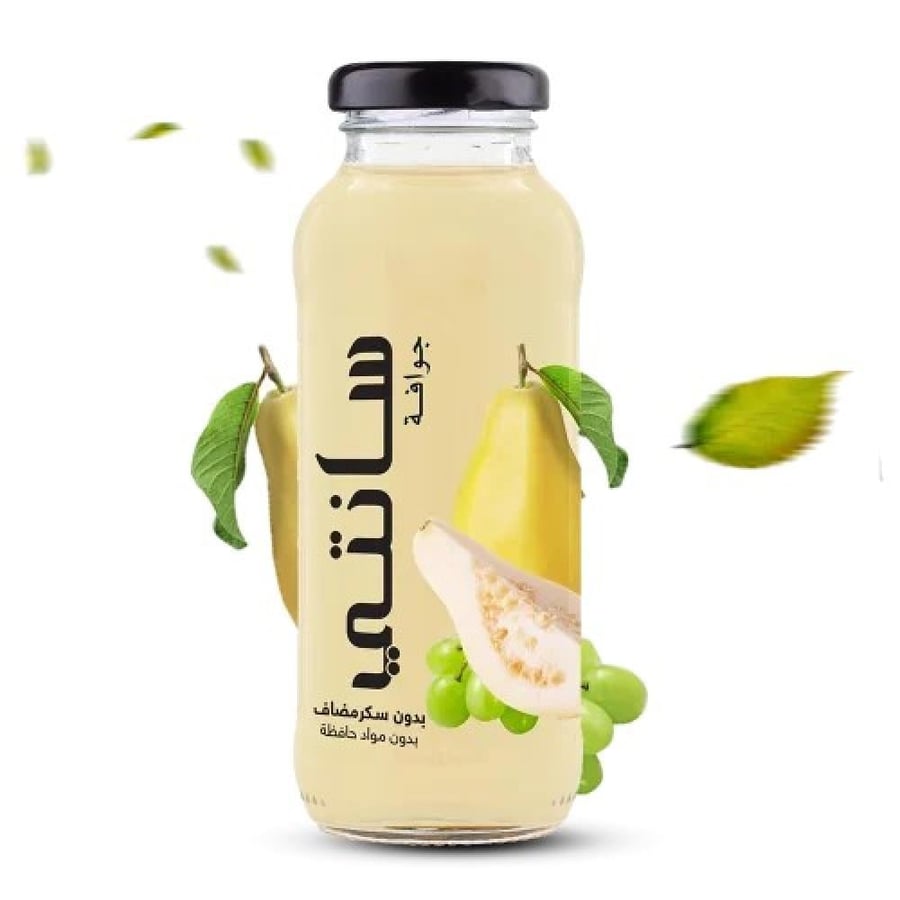 عصير جوافة سانتي الطبيعي بدون سكر مضاف | Santia Natural Guava Juice No Added Sugar