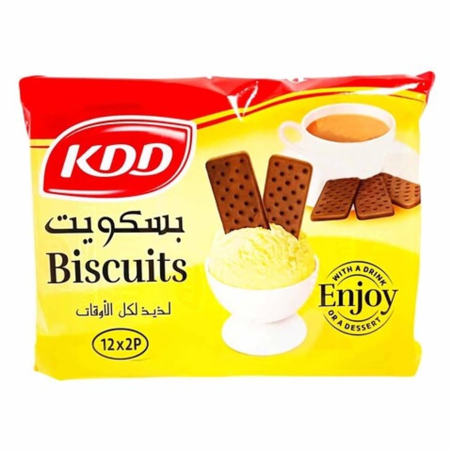 بسكويت كي دي دي - 12 × 2 قطعة | KDD Biscuits