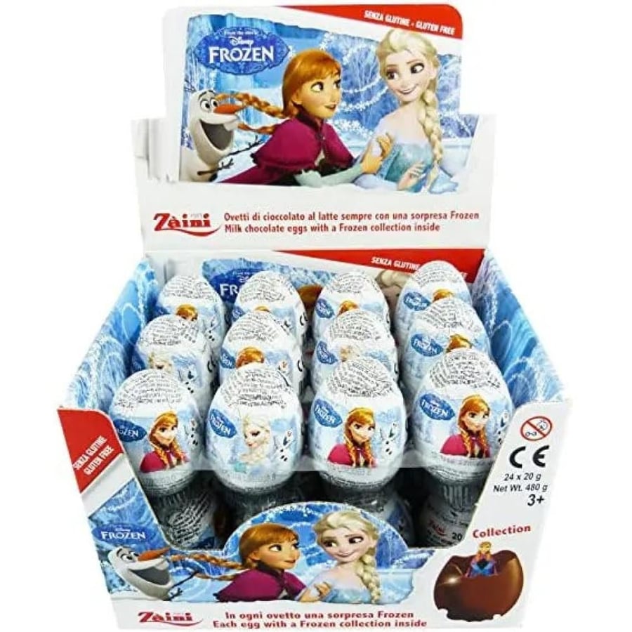 بيضــة فــروزن المفاجِئة قصدير – Frozen Surprise Egg