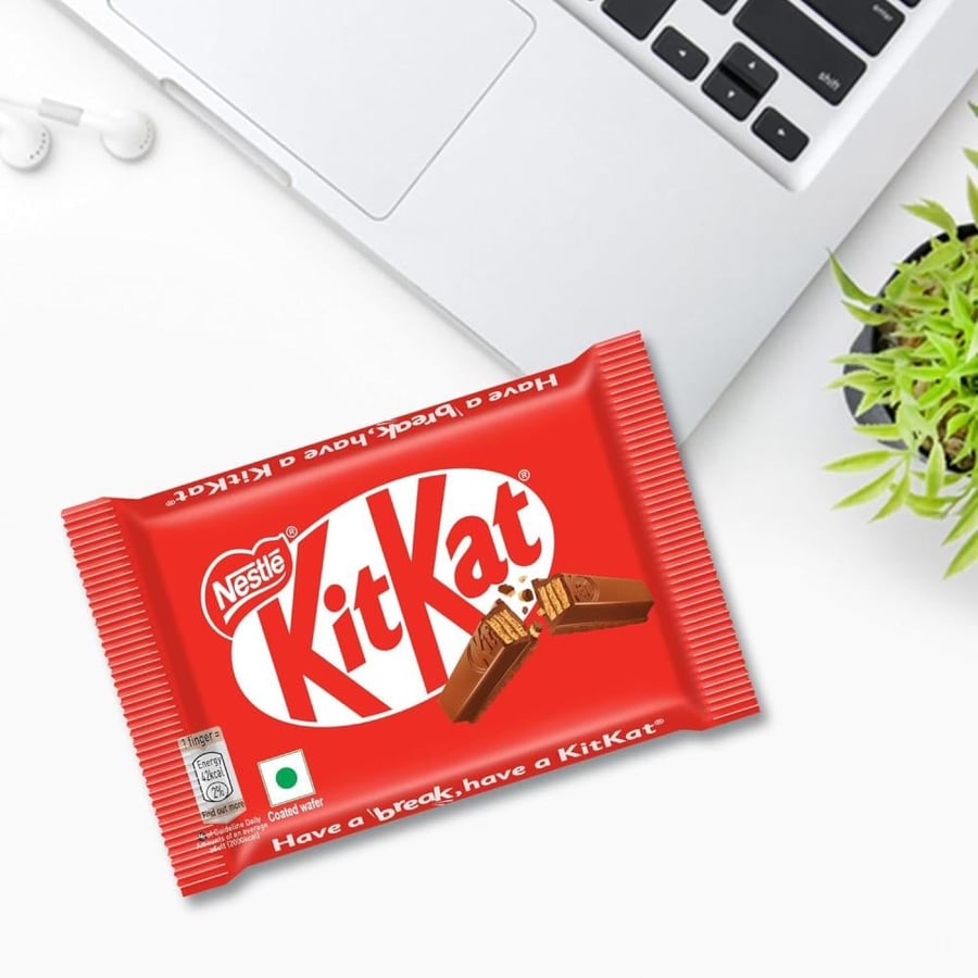كيت كات شوكولاتة 4 أصابع (تغليف قصدير) - KitKat 4 Fingers (India)
