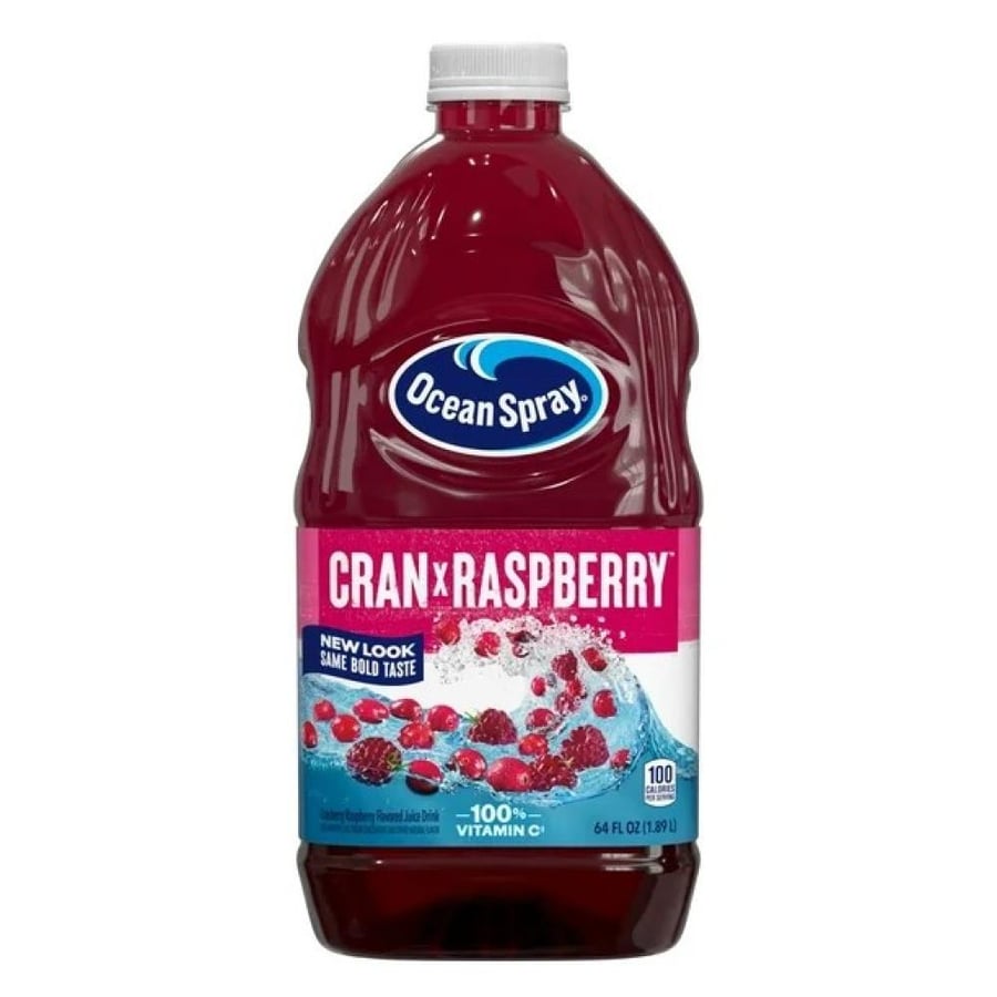 عصير أوشن سبراي توت بري وتوت أحمر 1.89 لتر  Ocean Spray Cranberry Raspberry Juice