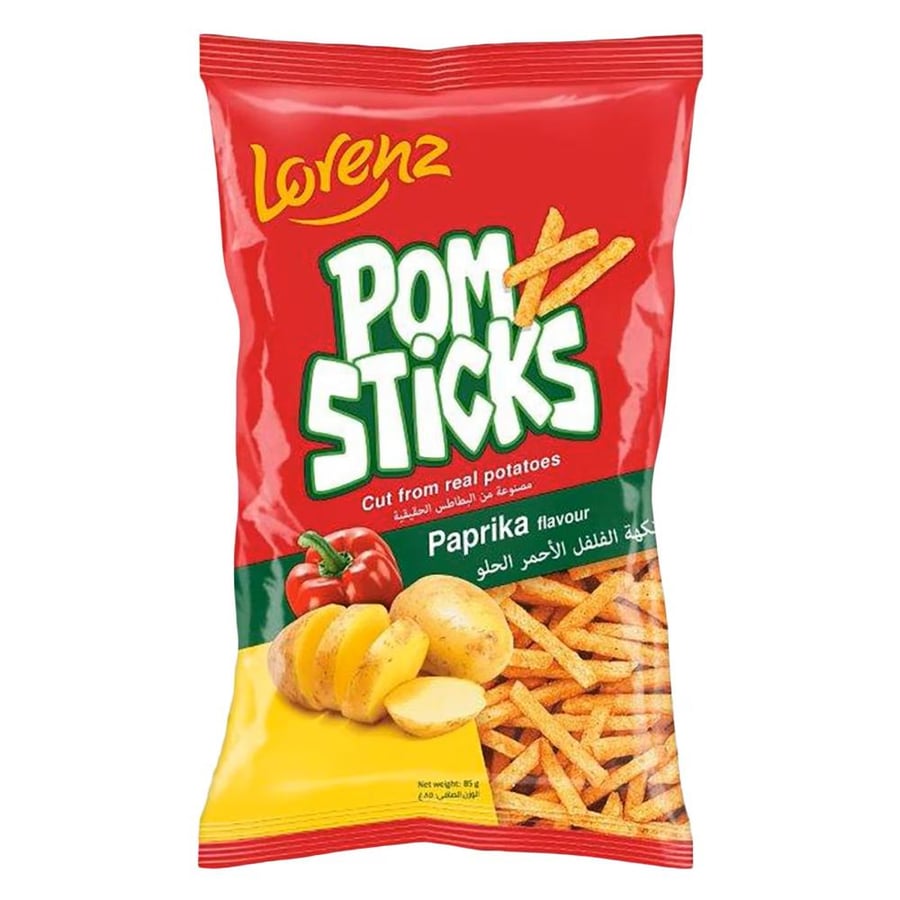 لورنز بوم ستيكس بنكهة البابريكا | Lorenz Pomsticks Paprika