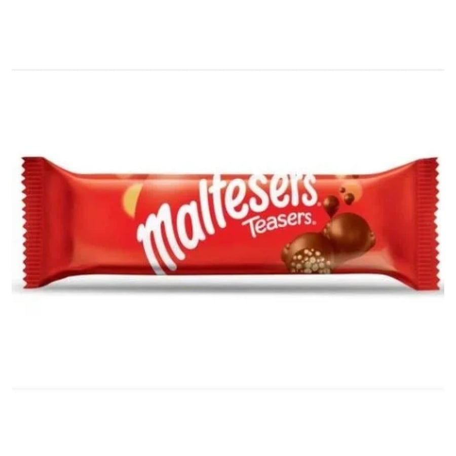 شوكولاتة مالتيزرز تيزرز بالشوكولاتة والحليب مع قطع المقرمشات - 35 جرام (Maltesers Teasers Milk Chocolate Bar 35g)