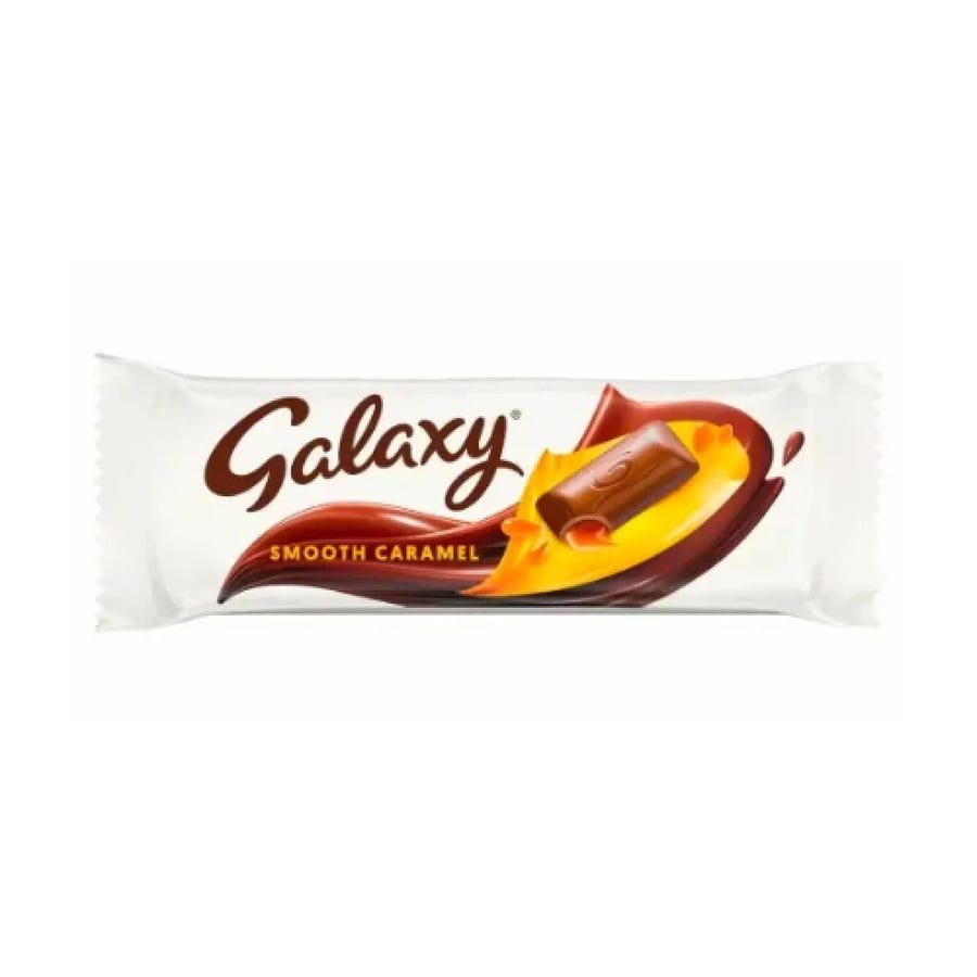 جالاكسي شوكولاتة بالكراميل الناعم 34 جم - Galaxy Smooth Caramel Chocolate