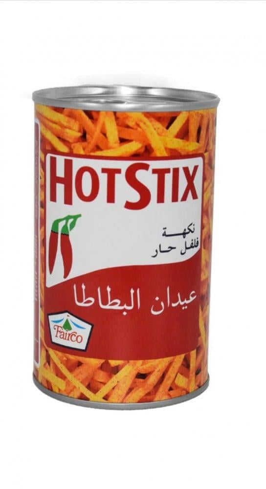 French fries sticks, spicy pepper flavor
