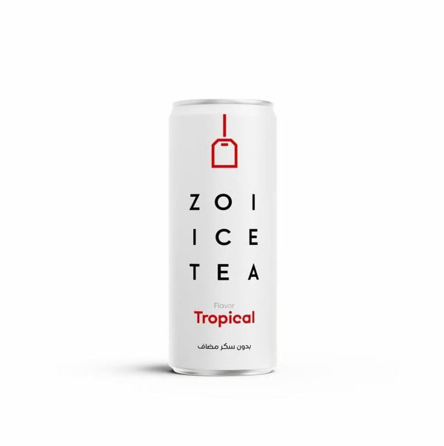 شاي مثلج زوي بنكهة استوائية | Zoi Ice Tea Tropical
