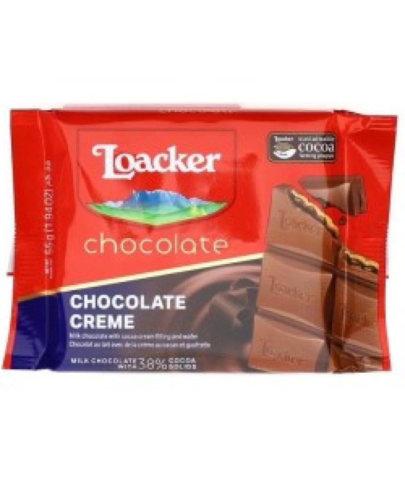 لوكر شوكولاتة كريم - Loacker Chocolate Creme 55g