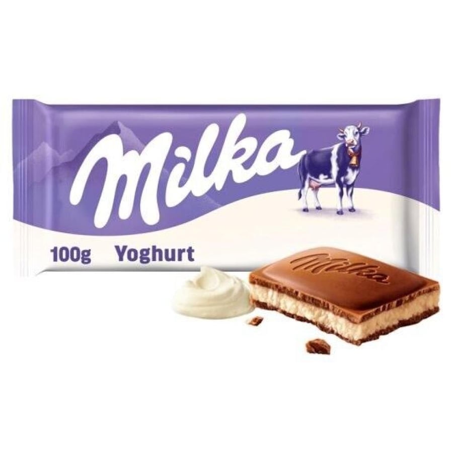 ميلكا شوكلاته بنكهة الزبادي 100 جرام
