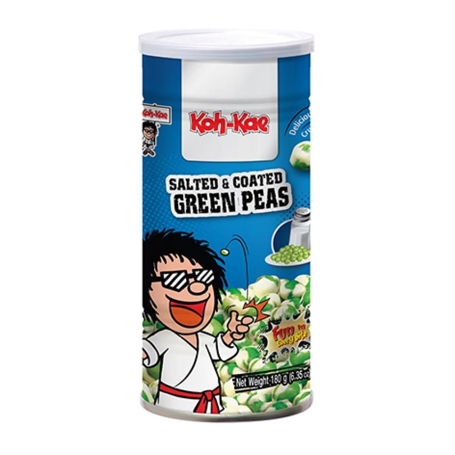 بازلاء كوه كاي الخضراء المملحة والمغطاة (180 جم) | Koh-Kae Salted & Coated Green Peas 180g