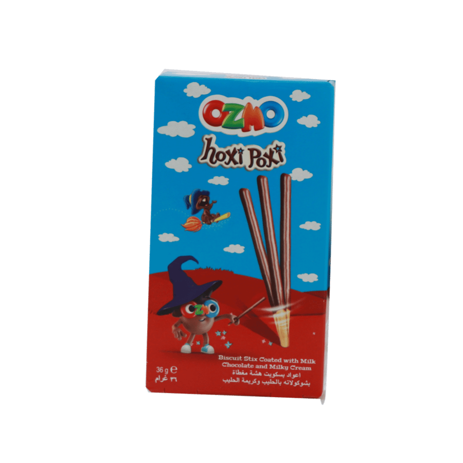 Ozymo Hoksi Boxy chocolate biscuit stick 36g