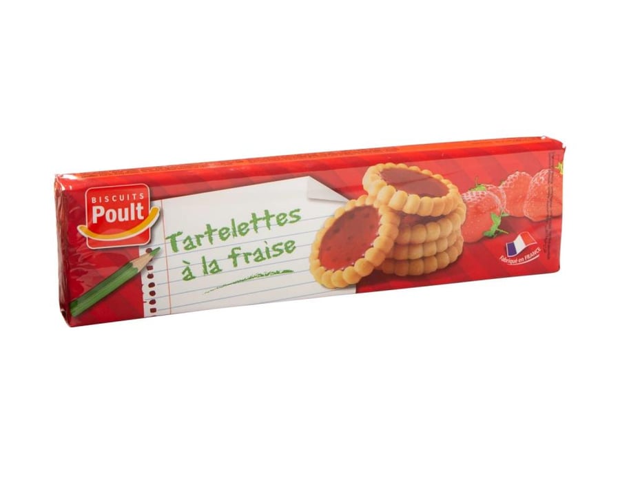تارتليت بالفراولة بولت الفرنسية – Strawberry Tartelette Poult French
