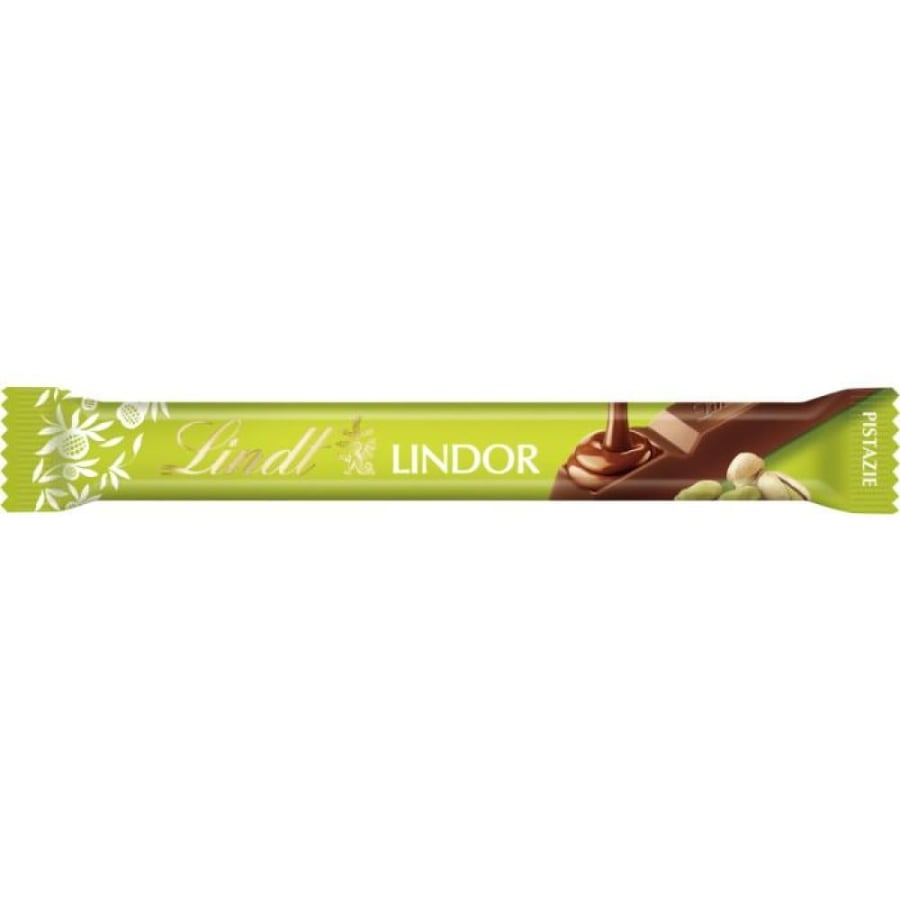 ليندت ليندور ستيك شوكولاتة بالحليب مع حشوة الفستق 38 [vhl – Lindt Lindor Milk Chocolate Pistachio Stick 38 g