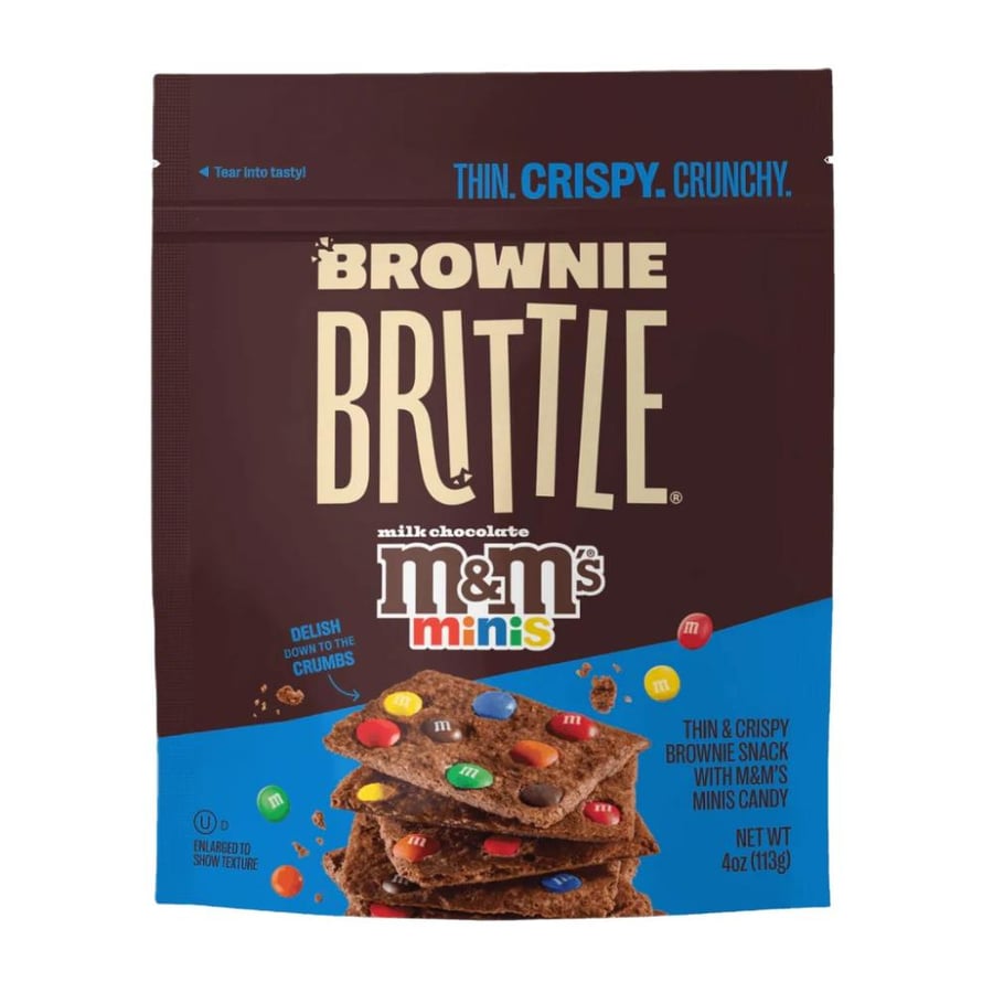 براوني بريتل ام اند امز   113 جرام - Brownie Brittle M&M's 113g