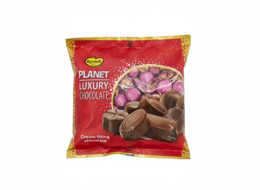 شوكولاتة بلانيت الفاخرة بحشوة الكريمة 1 كيلو – Planet Luxury Chocolate