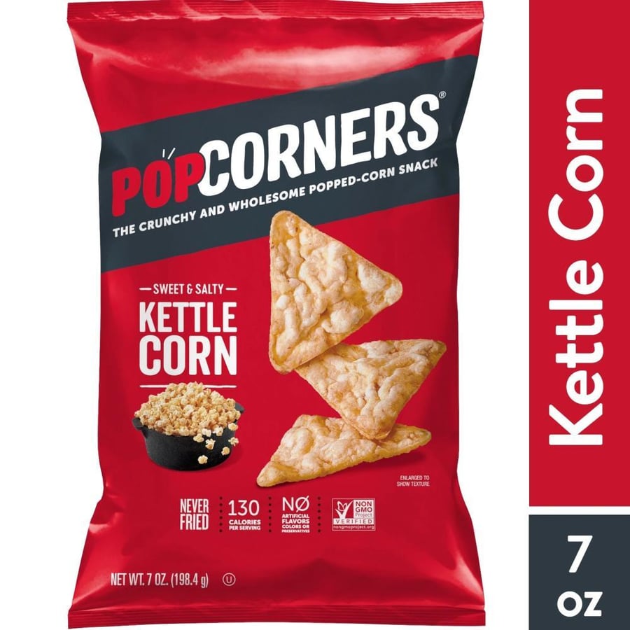 Popcorners رقائق الذرة الخالية من الجلوتين غلاية حلوة ومالحة رقائق الوجبات الخفيفة بنكهة الذرة 198.4 جم