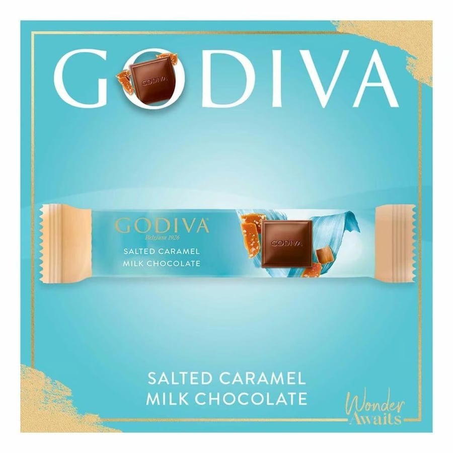 Godiva salted caramel chocolate 32 g