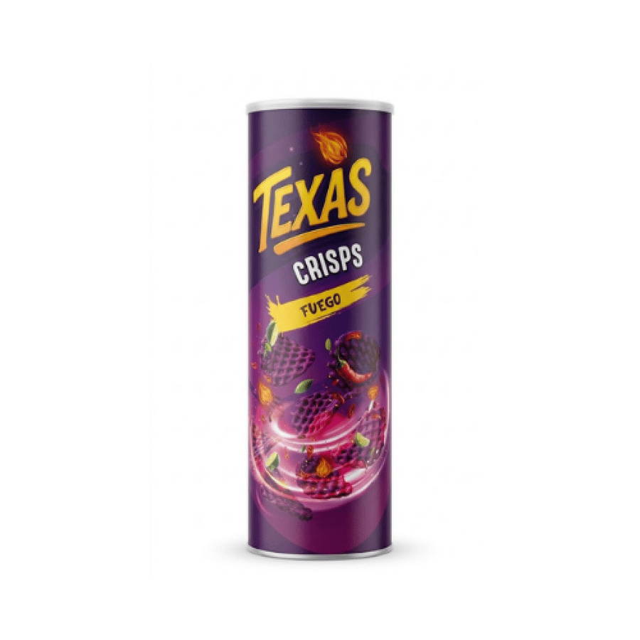 تكساس كريسبي بنكهة فويغو (فلفل وليمون) | Texas Crisps Fuego