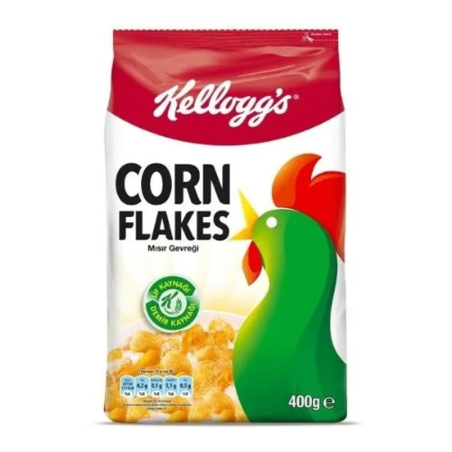 رقائق الذرة كورن فليكس كيلوجز المستوردة 400 جم Kellogg's Corn Flakes 400g