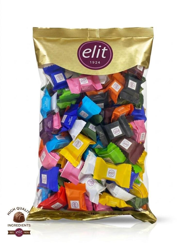 شوكولاتة إيليت تشكيلة كيس الحلويات المتنوعة - Elit Assorted Chocolate Candy Bag